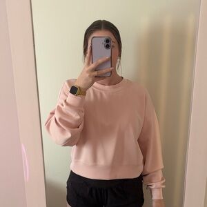Lululemon Softstreme Perfectly Oversized Cropped Crew